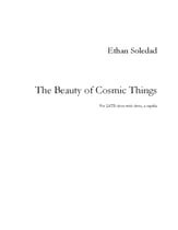 The Beauty of Cosmic Things SATB choral sheet music cover